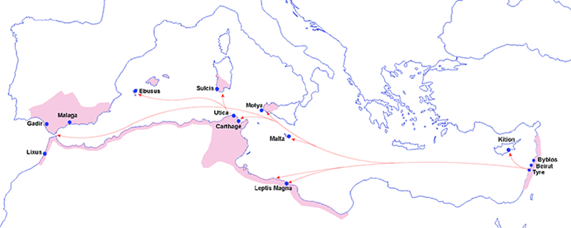 Phoenician trade in the Mediterranean